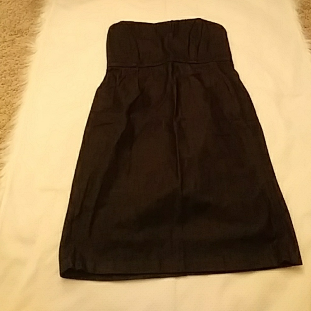 Jean strapless gap dress